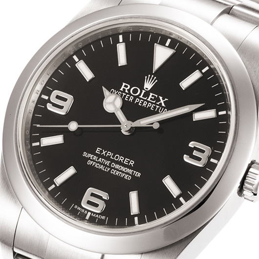ロレックス エクスプローラーⅠ 214270 ブラック 中古 サブカット 1枚目
