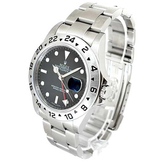 ロレックス エクスプローラーⅡ 16570 ブラック 中古 サブカット 1枚目