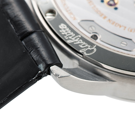 グラスヒュッテオリジナル パノリザーブ 65-01-02-02-04 シルバー 中古 サブカット 6枚目