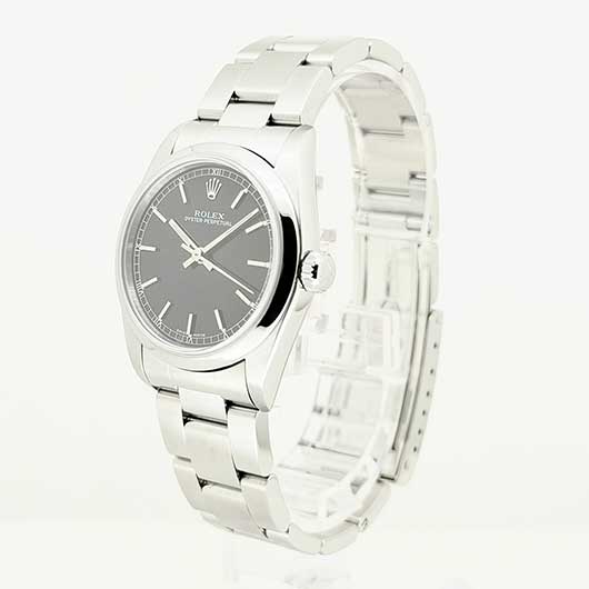 ロレックス オイスター パーペチュアル 77080 ブラック 中古 サブカット 1枚目