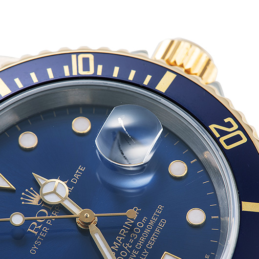 ロレックス サブマリーナ デイト 16613LB ブルー 中古 サブカット 3枚目