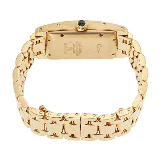 カルティエ タンクアメリカンMM W26035K2 シルバー 中古 サブカット 2枚目