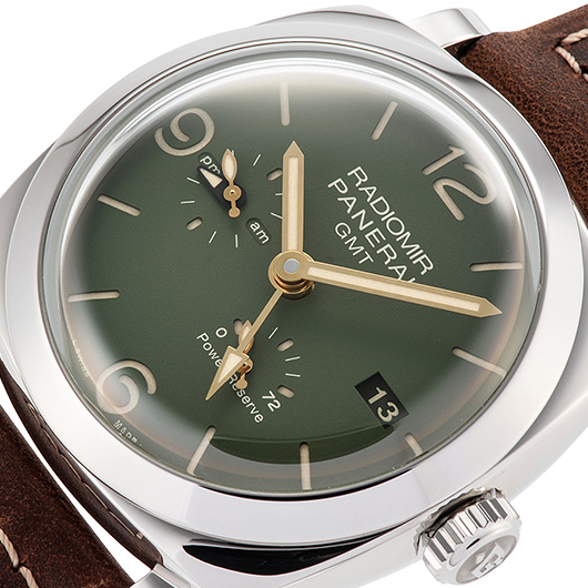パネライ ラジオミールGMT PWR PAM00999 グリーン 中古 サブカット 1枚目