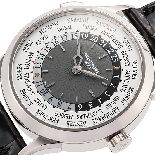 パテックフィリップ ワールドタイム 5230G-001 ホワイト/グレー 中古 サブカット 1枚目