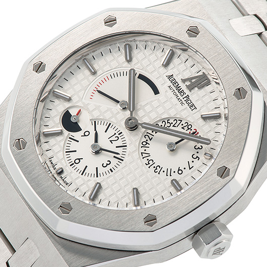 オーデマ・ピゲ ロイヤルオーク デュアルタイム 26120ST.OO.1220ST.01 シルバー 中古 サブカット 1枚目