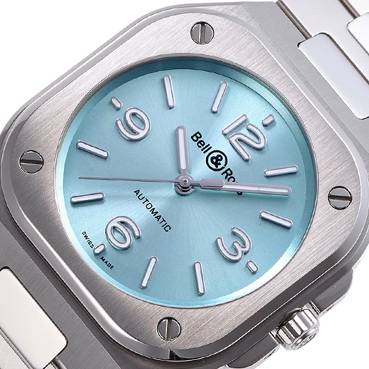 ベル＆ロス BR05 アイスブルー スティール BR05A-S-BU-ST/SST アイスブルー 中古 サブカット 1枚目
