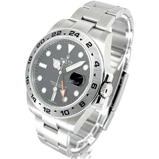 ロレックス エクスプローラーⅡ 216570 ブラック 中古 サブカット 1枚目