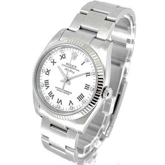 ロレックス エアキング 114234G ホワイト 中古 サブカット 1枚目