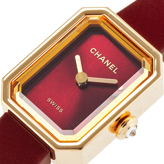 シャネル プルミエール リボン H9857 レッド 新品 サブカット 1枚目