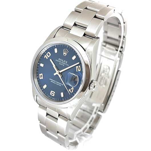 ロレックス オイスター パーペチュアル デイト 15200 ブルー 中古 サブカット 1枚目