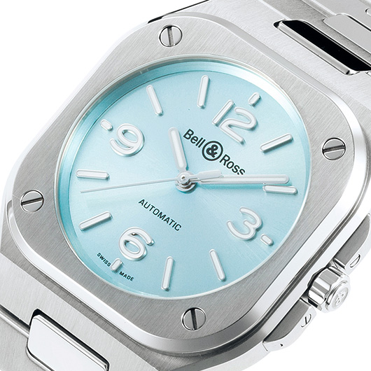 ベル＆ロス BR05 アイスブルー スティール BR05A-S-BU-ST/SST アイスブルー 中古 サブカット 1枚目