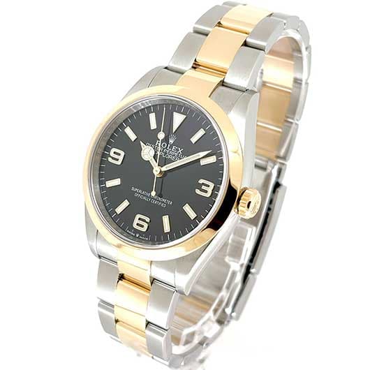 ロレックス エクスプローラーⅠ 124273 ブラック 中古 サブカット 1枚目