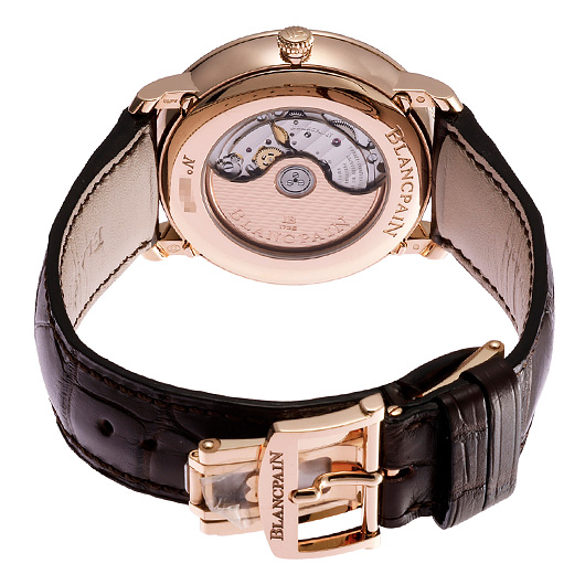 ブランパン ヴィルレ コンプリートカレンダー ムーンフェイズ 6654A-3653-55B グリーン 新品 サブカット 2枚目