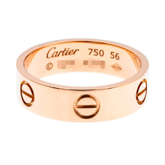 カルティエ ラブ リング クラシック ピンクゴールド 中古 サブカット 2枚目