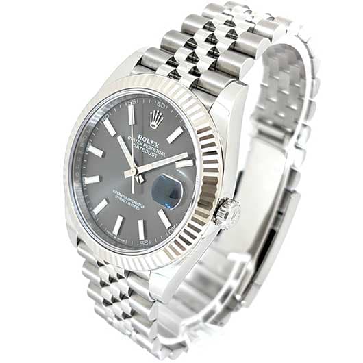 ロレックス デイトジャスト41 126334 グレー 中古 サブカット 1枚目