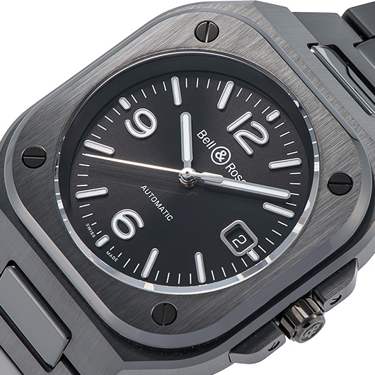 ベル＆ロス BR05 ブラックセラミック BR05A-BL-CE/SCE ブラック 中古 サブカット 1枚目