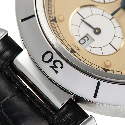 カルティエ パシャ W3100355 アイボリー 中古 サブカット 3枚目