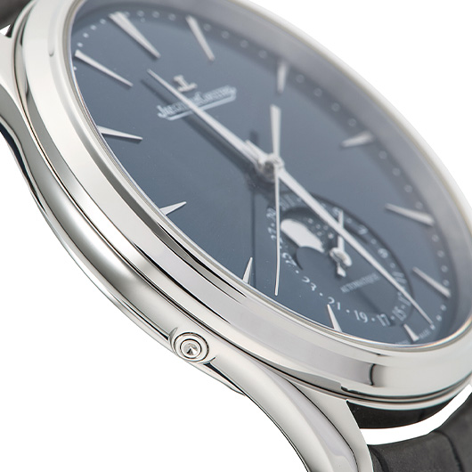 ジャガー・ルクルト マスターウルトラスリム ムーンフェイズ Q1368480 ブルー 中古 サブカット 4枚目