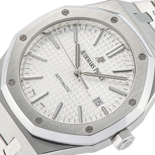 オーデマ・ピゲ ロイヤルオーク 15400ST.OO.1220ST.02 シルバー 中古 サブカット 1枚目