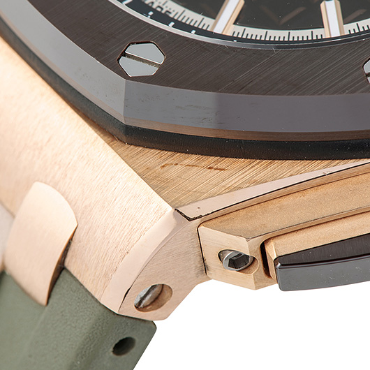 オーデマ・ピゲ ロイヤルオーク オフショア クロノグラフ 26401RO.OO.A087CA.01 ブラウン/ピンク 中古 サブカット 4枚目