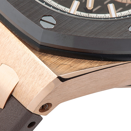 オーデマ・ピゲ ロイヤルオーク オフショア クロノグラフ 26401RO.OO.A087CA.01 ブラウン/ピンク 中古 サブカット 5枚目