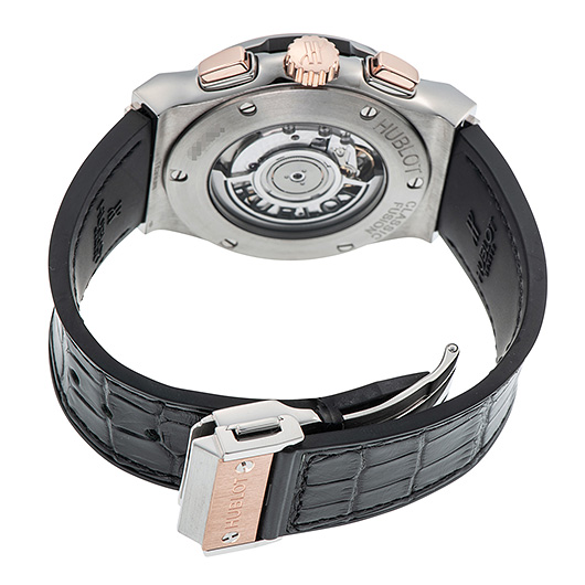 ウブロ クラシック フュージョン クロノグラフ チタニウム キングゴールド 541.NO.1181.LR ブラック 中古 サブカット 2枚目