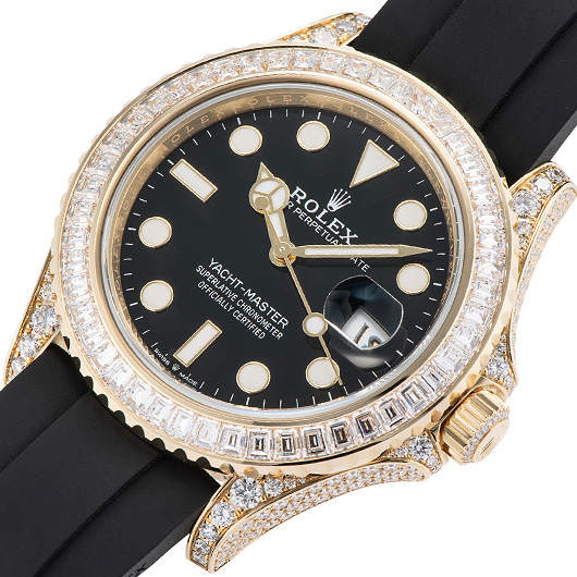 ロレックス ヨットマスター42 226668TBR ブラック 新品 サブカット 1枚目