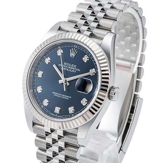 ロレックス デイトジャスト41 126334G ブルー 新品未使用 サブカット 1枚目