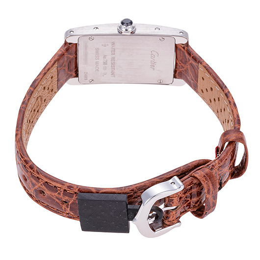 カルティエ タンクアメリカン SM W2601956 シルバー 中古 サブカット 2枚目