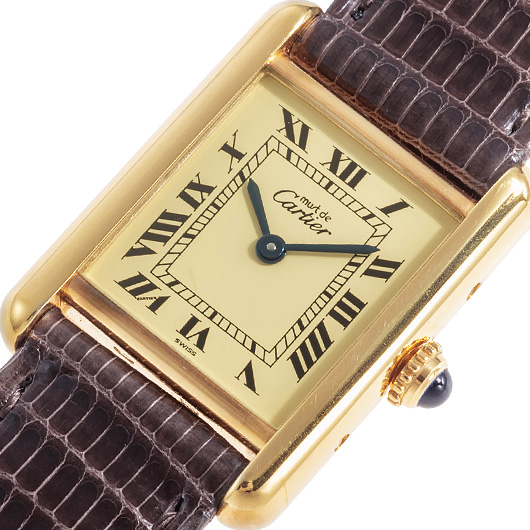 カルティエ マストタンク　ヴェルメイユ W1003153 アイボリー 中古 サブカット 1枚目