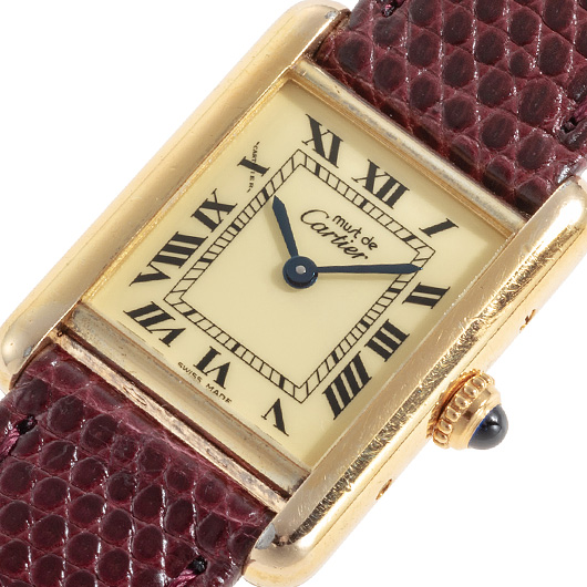 カルティエ マストタンク　ヴェルメイユ W1003153 アイボリー 中古 サブカット 1枚目