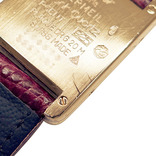 カルティエ マストタンク　ヴェルメイユ W1003153 アイボリー 中古 サブカット 4枚目