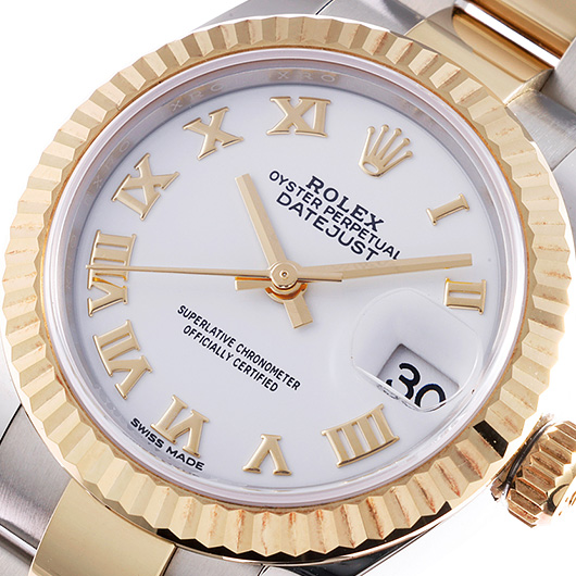 ロレックス デイトジャスト 28 279173 ホワイト 新品未使用 サブカット 1枚目