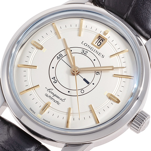 ロンジン コンクエスト ヘリテージ L1.648.4.78.2 シャンパン 中古 サブカット 1枚目