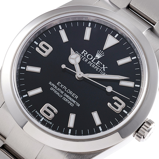 ロレックス エクスプローラーⅠ 214270 ブラック 中古 サブカット 1枚目