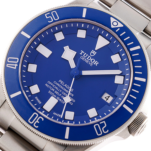 チューダー/チュードル ペラゴス 25600TB-0001 ブルー 中古 サブカット 1枚目