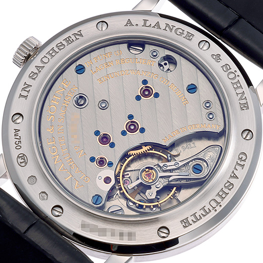 ランゲ＆ゾーネ サクソニア 219.026 シルバー 中古 サブカット 3枚目