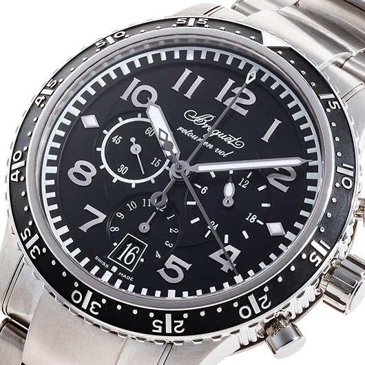 ブレゲ タイプXXI 3810TI/H2/3ZU ブラック 中古 サブカット 1枚目