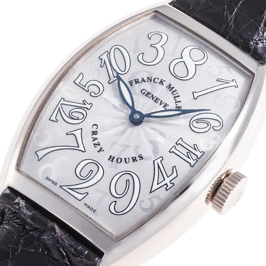 フランク・ミュラー クレイジーアワーズ 5850CH シルバー 中古 サブカット 1枚目