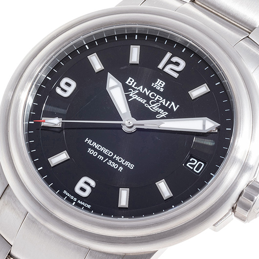 ブランパン アクアラング 2100-1130A-64B ブラック 中古 サブカット 1枚目