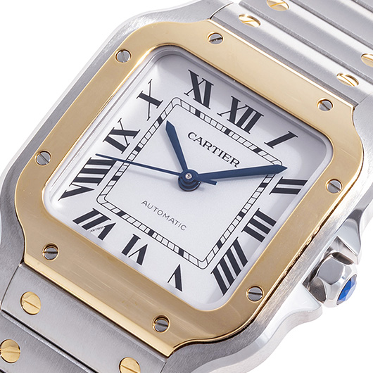 カルティエ サントス ドゥ カルティエ ウォッチ MM W2SA0016 シルバー 中古 サブカット 1枚目