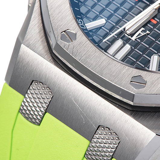 オーデマ・ピゲ ロイヤルオーク オフショア ミュージックエディション 15600TI.OO.A343CA.01 ブルー 中古 サブカット 8枚目