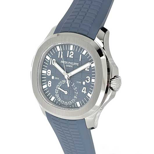 パテックフィリップ アクアノート トラベルタイム 5164G-001 ブルーグレー 新品未使用 サブカット 1枚目