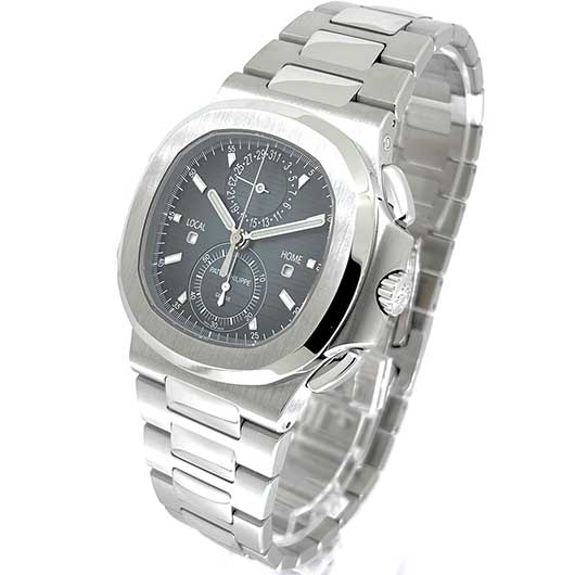 パテックフィリップ ノーチラス トラベルタイム クロノグラフ 5990/1A-011 ブルー 中古 サブカット 1枚目