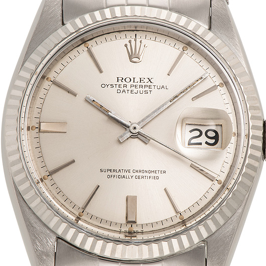 ロレックス デイトジャスト 1601/4 シルバー アンティーク サブカット 3枚目