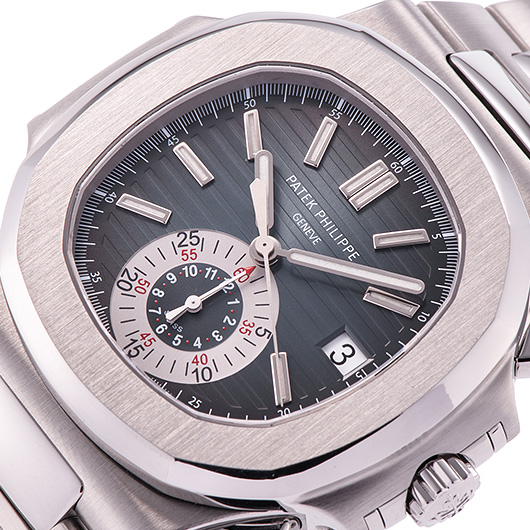 パテックフィリップ ノーチラス クロノグラフ 5980/1A-001 ブルー 中古 サブカット 1枚目