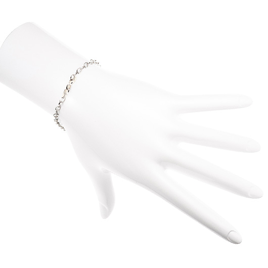 ノーブランド プラチナ ブレスレット 4010220 プラチナ 新品 サブカット 1枚目