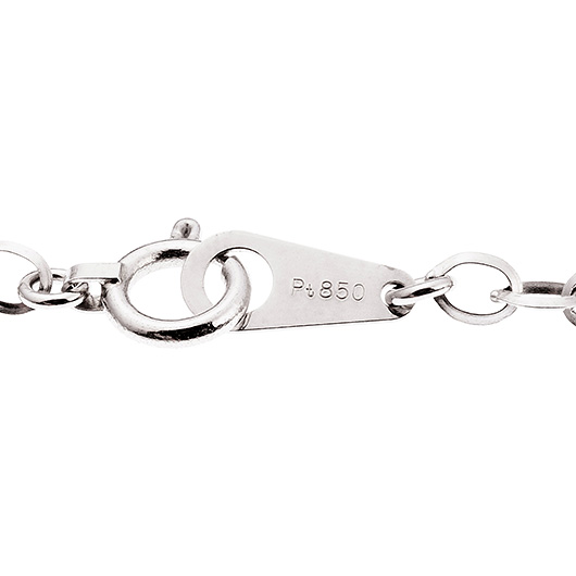 ノーブランド プラチナ ブレスレット 4010220 プラチナ 新品 サブカット 2枚目