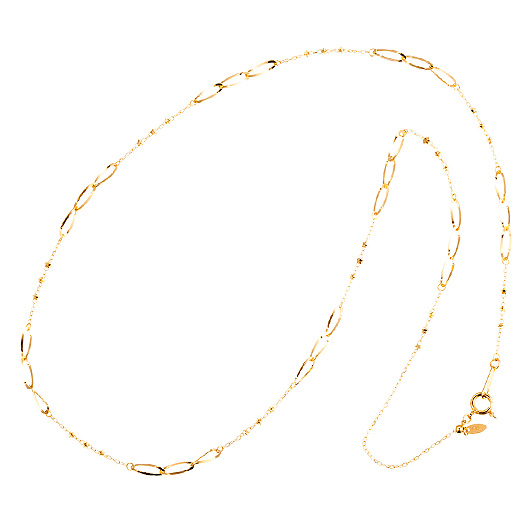 ノーブランド 18K ゴールド ネックレス 4137820 イエローゴールド 新品 サブカット 2枚目