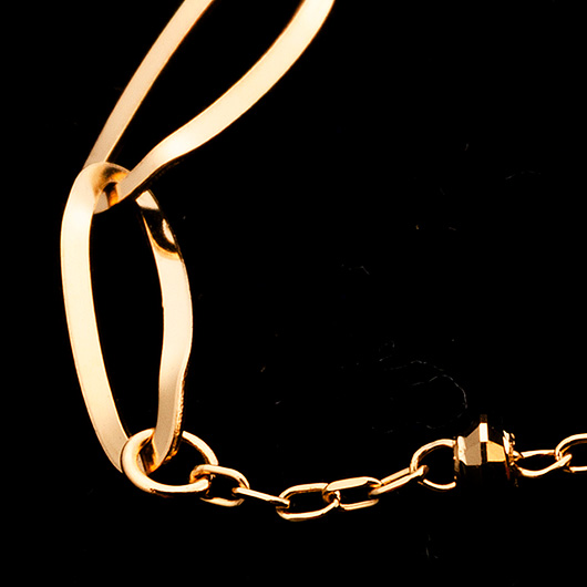 ノーブランド 18K ゴールド ネックレス 4137820 イエローゴールド 新品 サブカット 5枚目